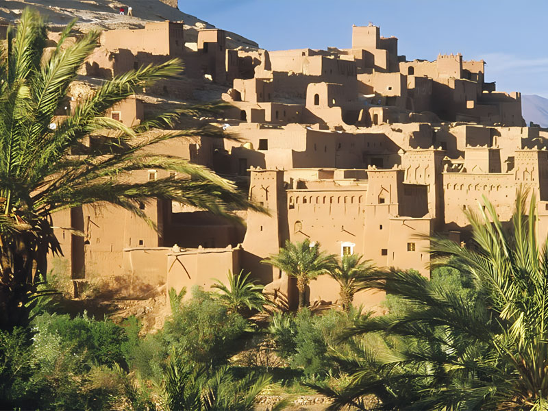 القلاع والقصبات في المغرب