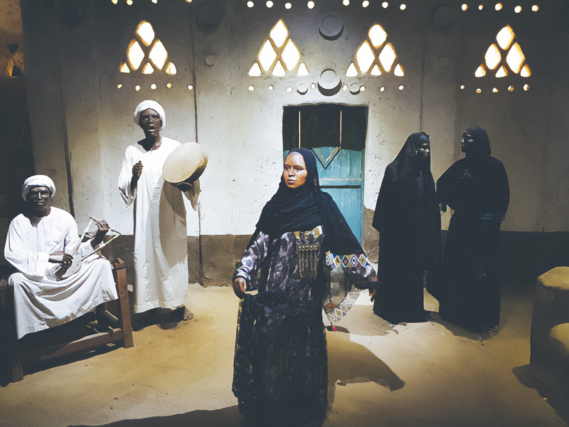 Marriage, pregnancy and birth traditions  in Nubian communities